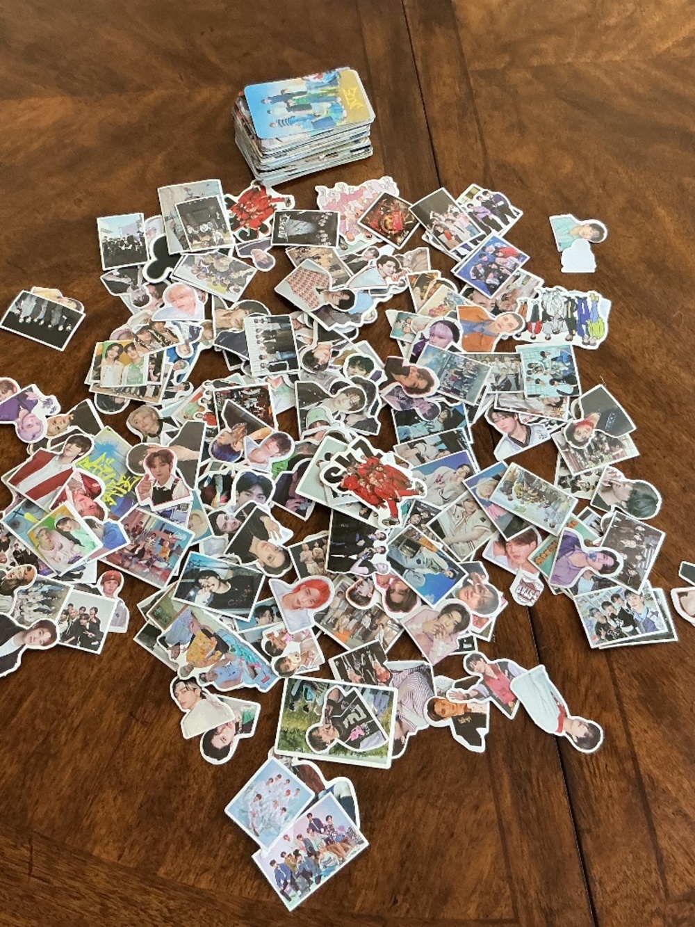Mixed Lot K-pop Stickers Decals Trading Cards Stray Kids